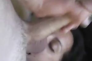 Hot and shy girlfriend merits a biggest facial spunk flow