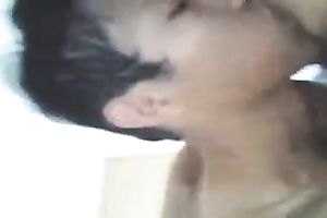 Fucking my Malay legal age teenager girlfriend on webcam but that babe doesn't like it