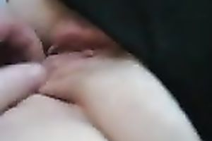 Going closer to the puffy slit of my dirty slut wife as this babe groans