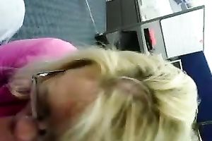 My seductive golden-haired wife gives me an astounding morning oral sex