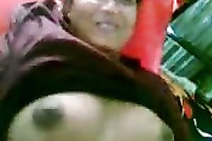 Juicy bangla girlfriend shows off her chunky titties