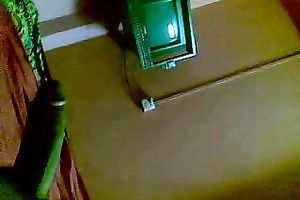 Sweet Indian college girl with large face hole eats pecker on web camera