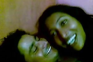 Sweet Indian college girl with large face hole eats pecker on web camera