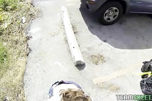 Wonderful dark brown sexy sweetheart would love to be fucked outdoors