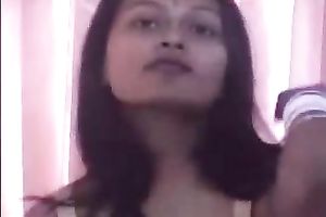 Curvy black skin Indian cheating wife disrobes on livecam and pleases her fellow