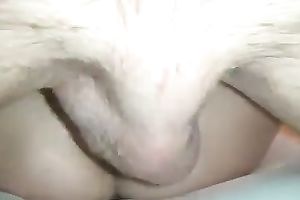 My bulky large knob permeates soaking creamy slit of my cheating wife unfathomable and hard