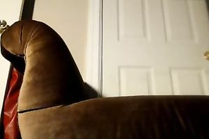 My swarthy ex GF enjoys playing with anal beads in homemade solo video