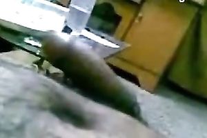 Happy dude playing with his cute Indian authentic girlfriend