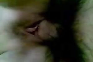 Horny fellow copulates my moist muff in missionary position