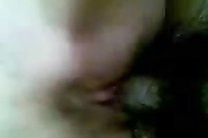 Horny fellow copulates my moist muff in missionary position