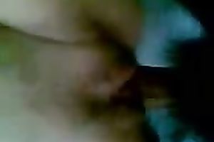 Horny fellow copulates my moist muff in missionary position