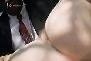 Elegantly sexy blond is giving her paramour a damn valuable oral-service