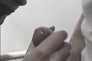 Natural girlfriend of my buddy finds it amazing to engulf his delightsome large 10-Pounder