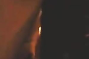 Cute face of a golden-haired ally overspread with large manly milk