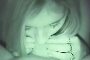 Unforgettable POV cock-sucking session with my cute blond GF