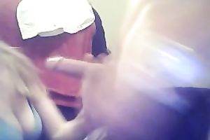 Red haired pallid coed amateur wife did a great work on my buddy's strong pecker