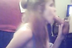 Red haired pallid coed amateur wife did a great work on my buddy's strong pecker