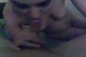 My cute Uzbek black cock sluts indeed can't live without engulfing my wang on webcam