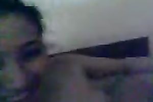 My cute Uzbek black cock sluts indeed can't live without engulfing my wang on webcam