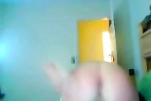 Self drubbing time of a actually kinky livecam brunette hair nympho