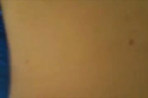 I push my gf's slit and load my cum on her boobies