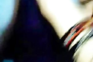 Blowjob from my punk college girlfriend on the web camera