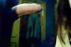 Blowjob from my punk college girlfriend on the web camera