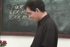 Sex instructor teaches horny Asian playgirl how to engulf properly