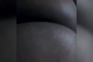 Lewd Brazilian dilettante housewife flashed her charming large rack close-up