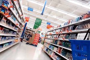 Using my ninja skills to spy on this hawt legal age teenager in short shorts