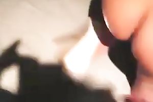 Well shaped seductress riding my face in 69 position