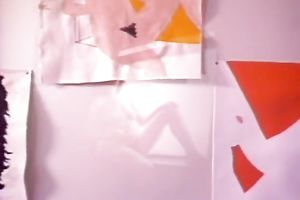 Freaky female roommate can't live without watching sex of her ally