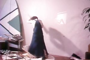 Freaky female roommate can't live without watching sex of her ally