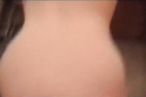 Cute and breasty college girlfriend acquiesces to engulf a 10-Pounder