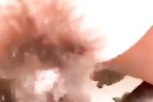 Hairy pussy of large bottomed white women merited a proper drilling truly