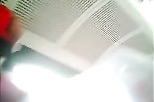 This sweetheart with great gazoo has no idea I am spying on her