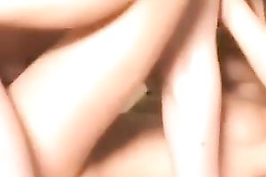 Awesome light haired sweetie with natural scoops was screwed missionary