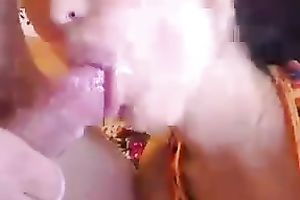 Making outstanding irrumation sex clip with my dark brown girlfriend