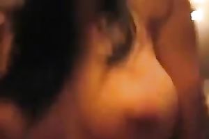 Wonderful Asian buxom dancer acted indeed cock hardening on cam