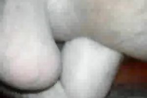 Self fisting my loose manly butthole on self taped movie
