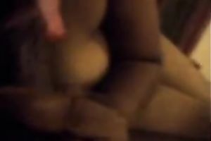 Hairy cookie and large natural hooters of a aged Indian white lady