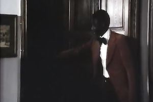 Two hawt and lascivious hotties in the daybed with one kinky jerk