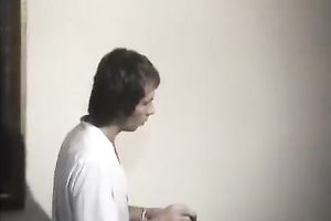 Two hawt and lascivious hotties in the daybed with one kinky jerk