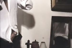 Two hawt and lascivious hotties in the daybed with one kinky jerk