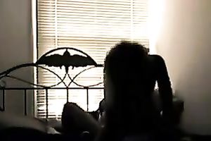 My crazy horny white wife copulates me in cowgirl pose and I drill her in missionary position