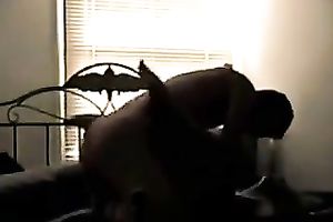 My crazy horny white wife copulates me in cowgirl pose and I drill her in missionary position