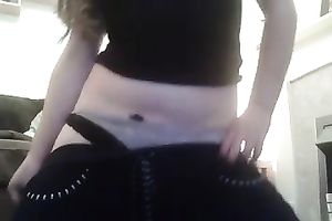 Big agreeable white bazookas and entire lot of a hawt butt on livecam