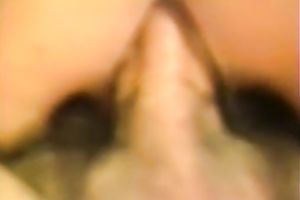 Slutty andsweet white lady with natural knockers extracts cum