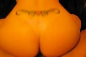 This tattoo above the ass of my sexy girlfriend drives me avid