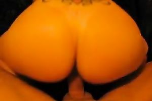 This tattoo above the ass of my sexy girlfriend drives me avid